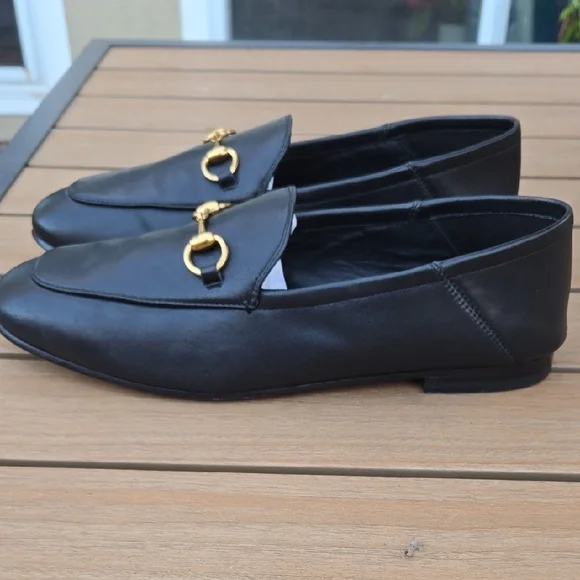 Gucci Black Loafers with Gold Horsebit - Picture 2 of 5